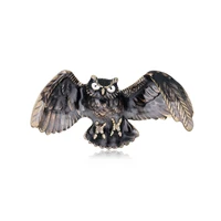 fashion hawk brooches for men suit animal eagle bird alloy enamel pins coat jacket accessories jewelry badge cool girls gifts