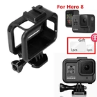 Suptig аксессуары для Gopro Hero 8 стандартная защитная рамка Корпус чехол крепление Крышка для GoPro Hero8 черный чехол для камеры