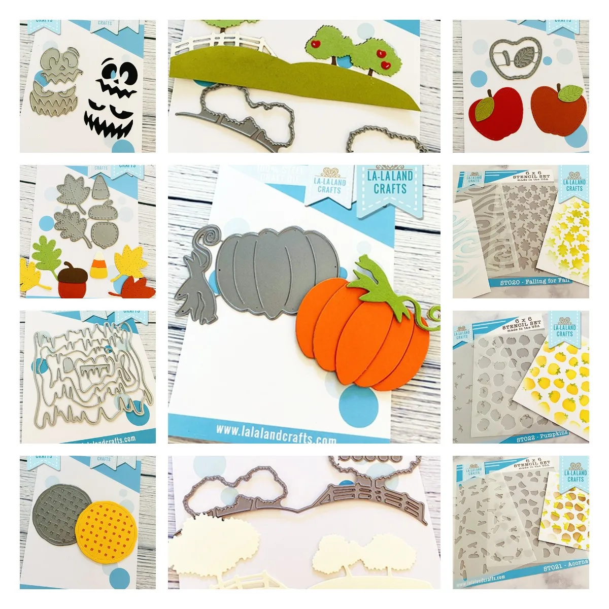 

2021new Diy Autumn Lantern Hole Apple Pie Orchard Acorn Pumpkin New Metal Cutting Dies Gift Scrapbook Embossing Decoration