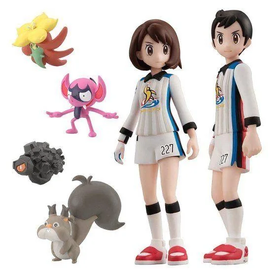 

Pokemon Galar Region Gloria Victor Cute CANDY TOY Agent Edition Action Figure Model Ornaments Toys