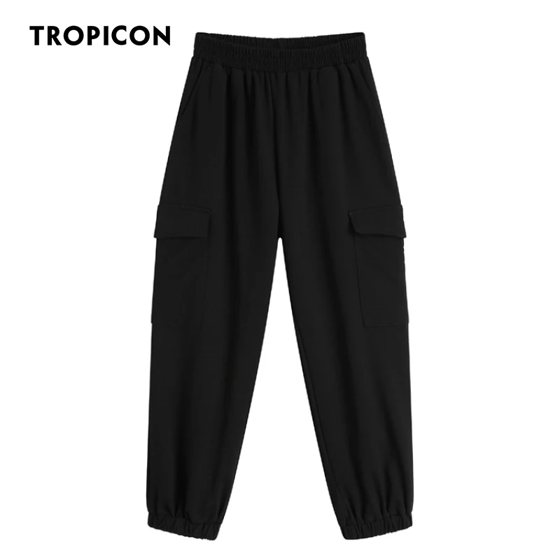 

Спортивные штаны-карго TROPICON, штаны, женская одежда Techwear, осенняя одежда, фиолетовый спортивный костюм Y2k, брюки с карманами, джоггеры, штаны н...