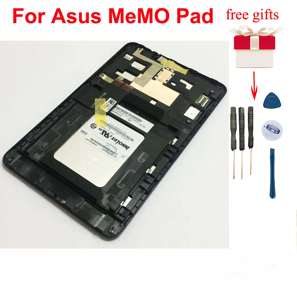 Для Asus MeMO Pad HD7 ME173 LCD Touch ME173X Screen K00B (LCD for Innolux Edition) ЖК дисплей панель экран в сборе