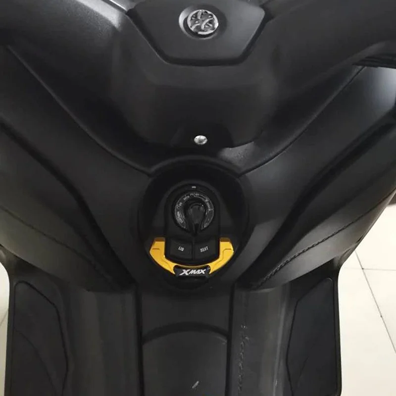 

Applicable to Yamaha Xmax 300 250 2017-2019 Motorcycle Modification Electric Door Lock Decorative Side Cover