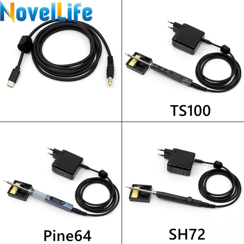 Эмулятор пускового шнура питания USB Type-C в DC 20 3 А PD зарядный кабель конвертер