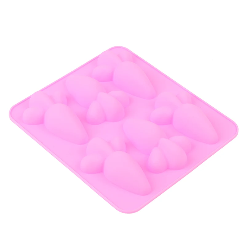 

3D DIY Carrots Shape Silicone Cake Mold Chocolate Baking Mold Fondant Utensil Tools Baking Cake Decorating