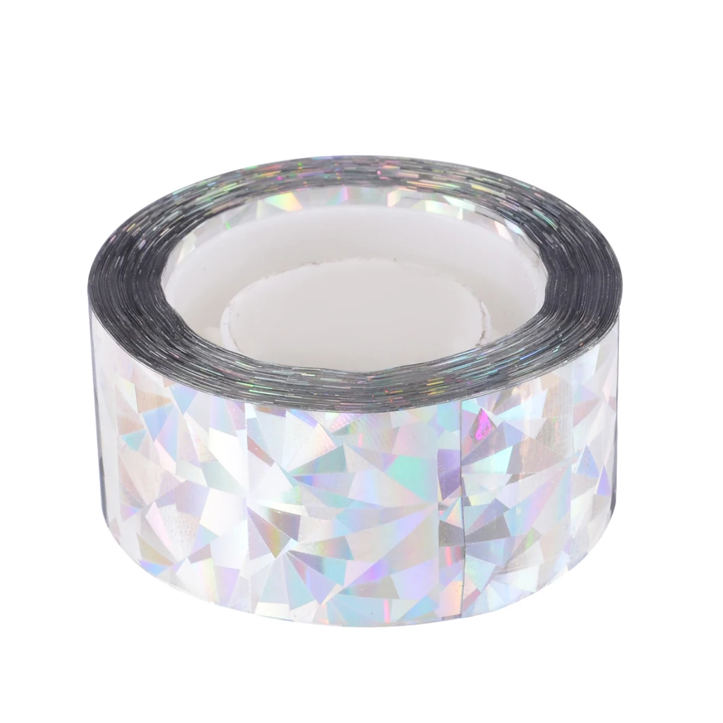 

Anti Bird Tape Scare Tape Audible Repellent Fox Pigeons Repeller Ribbon Tapes for Pest Control Visual Flash Anti-Bird Device