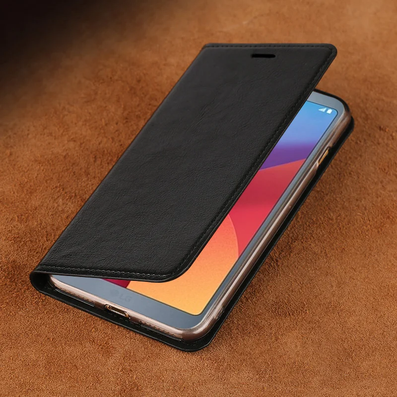 Масло из вощеной кожи чехол для телефона LG G3 G4 G5 G6 G7 G8s ThinQ V10 V20 V30 V40 V50 Thinq lg Q6 Q7 Q8 K4 K8