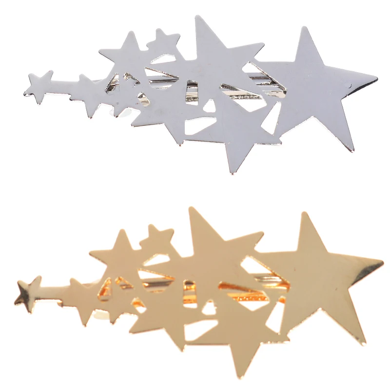 Женские модные свадебные заколки для волос в форме звезды аксессуары женские