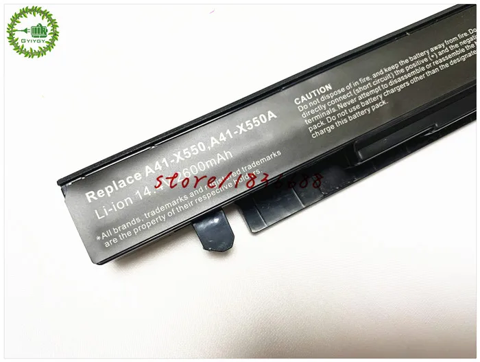Аккумулятор для Asus X550 X550C X550B X550V X550D X450C X452 A450C K550L F552C F552VL 2600 мАч 14 4 В | Компьютеры и