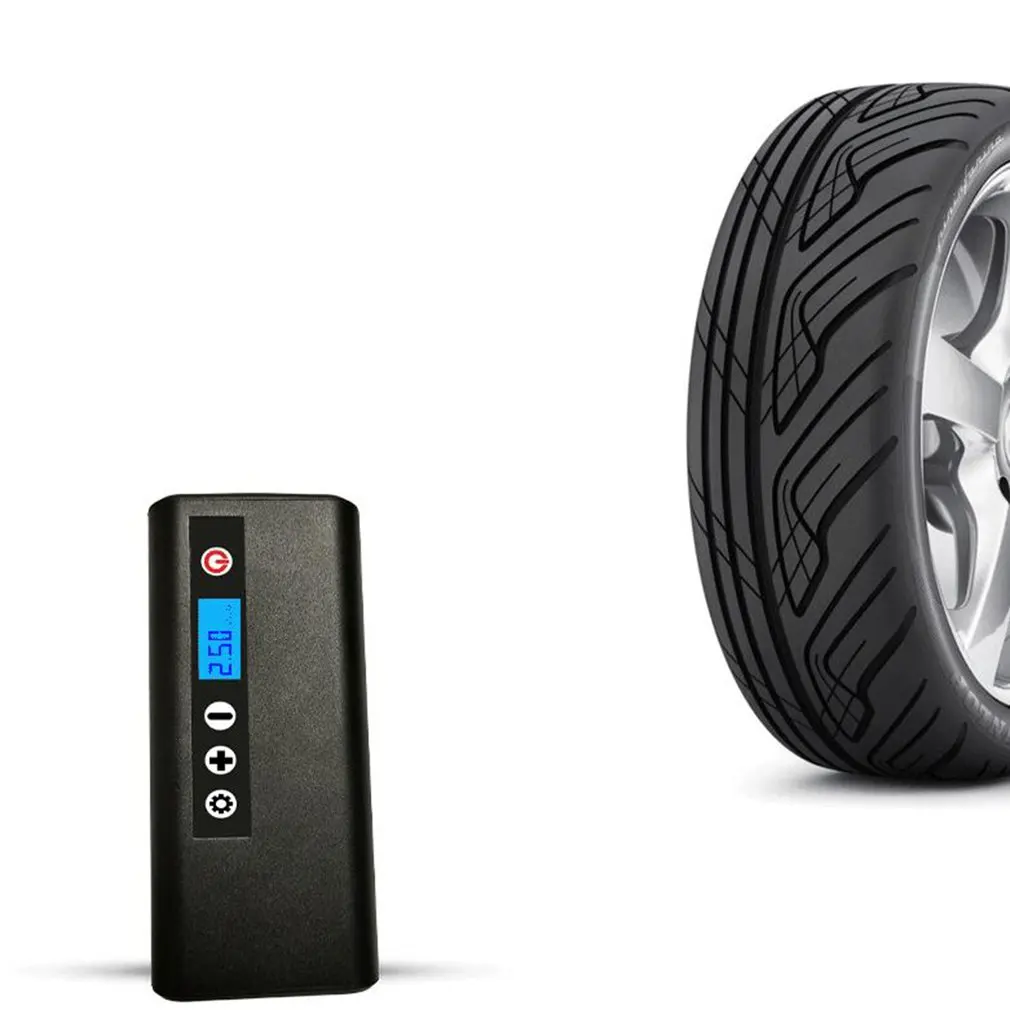 melhor Mini Sem Fio Portátil Elétrico Bomba De Ar Elétrica Compressor Digital Inflator Ar Para Carro Motocicleta Bicicleta Balão