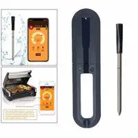 

Meat Thermometer Bluetooth Wireless Digital Kitchen Food Cooking Oven Grill Smoker BBQ Bluetooth Connect Waterproof Best Gift