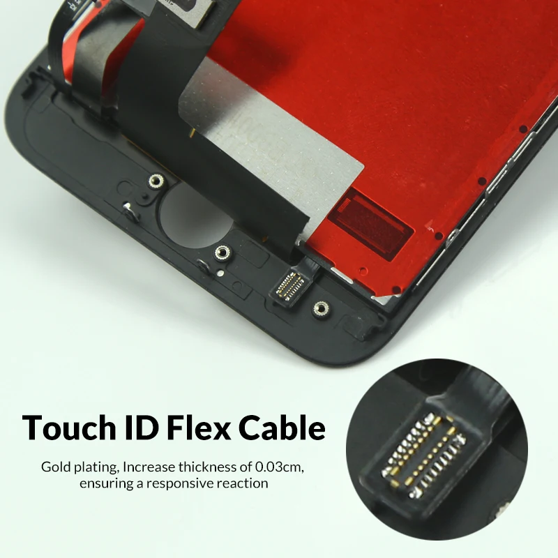 ЖК-сенсорный экран для iPhone 5 5S 5C 6 6S 6P 6SP 7 7P 8 8P чёрный/белый | Мобильные телефоны и