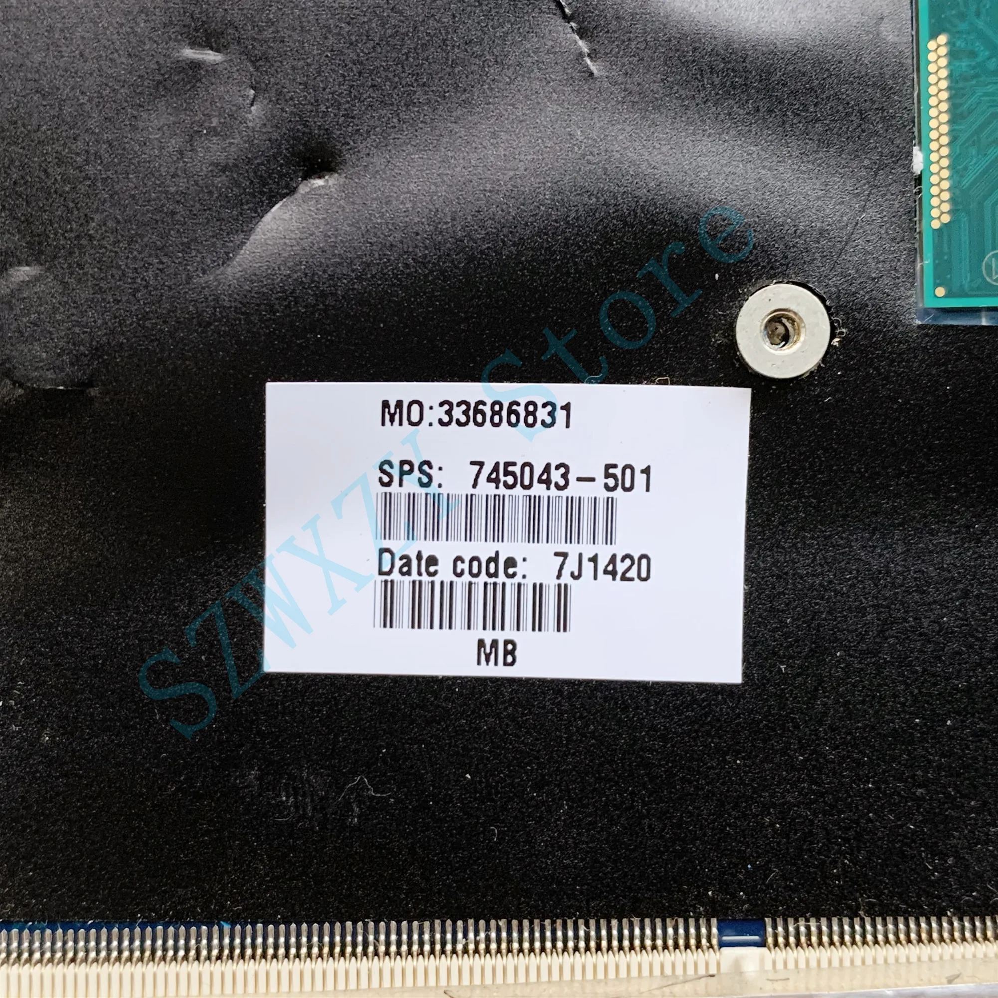 SZWXZY для Lenovo Легион Y520 Y520-15IKBM Материнская плата ноутбука 5B20P24353 с i5-7300HQ процессор GTX
