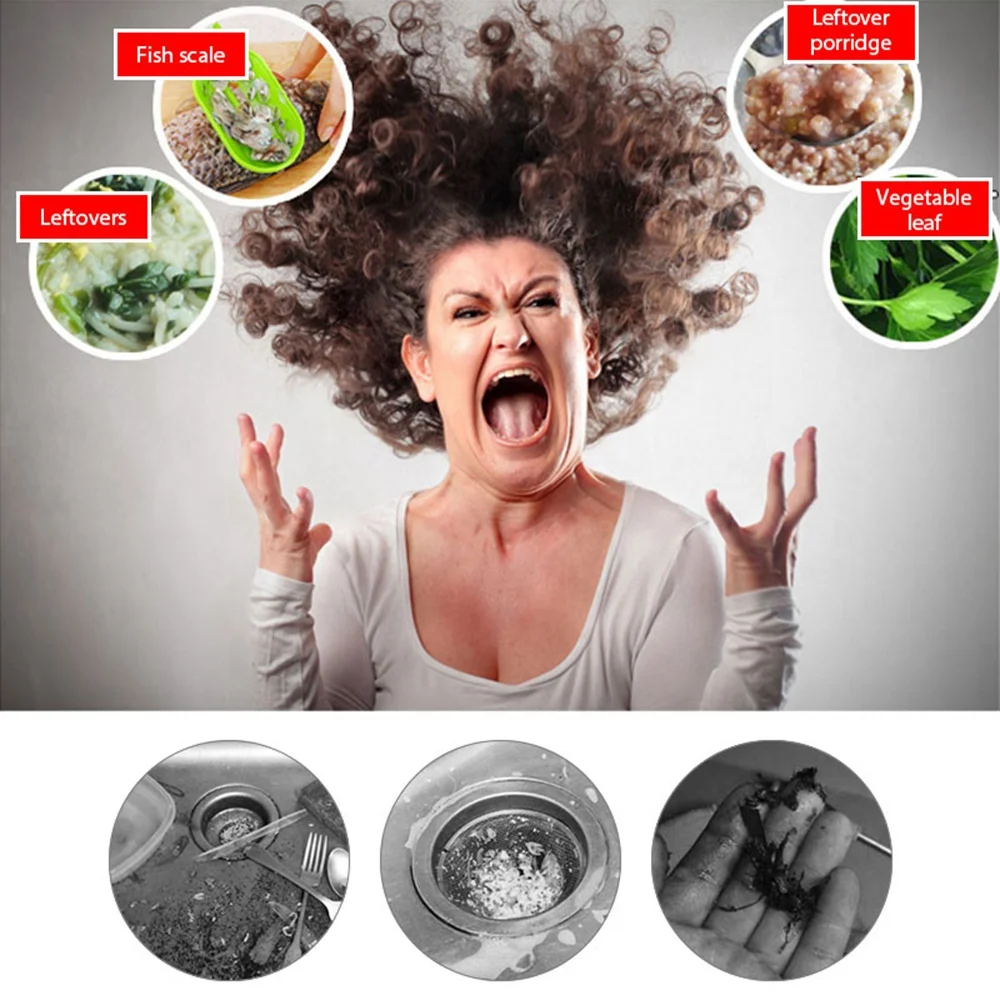 Фильтр для кухонной раковины 100 шт. сетчатый фильтр сливного отверстия мусора