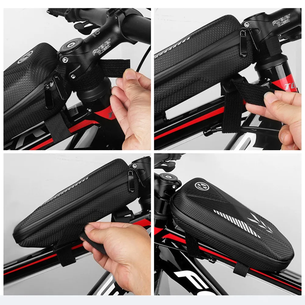 

Bicycle Bag Water Resistant EVA Hard Shell Top Tube Bag Front Frame Bag MTB Handle Balance Bags Case Cycling Equipment