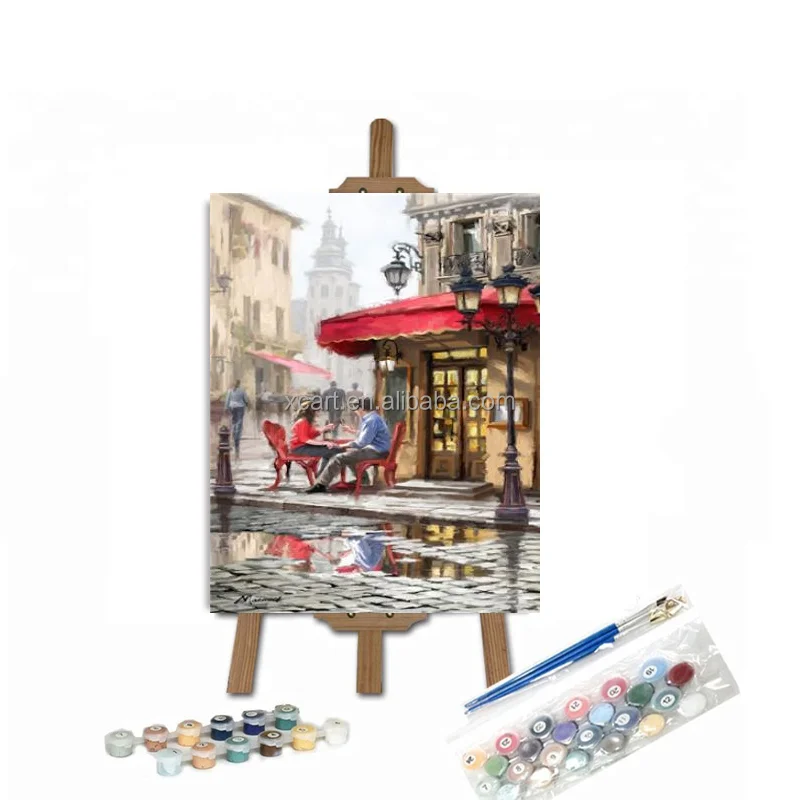 

Набор для рисования по номерам на холсте с надписью «CROSS language»