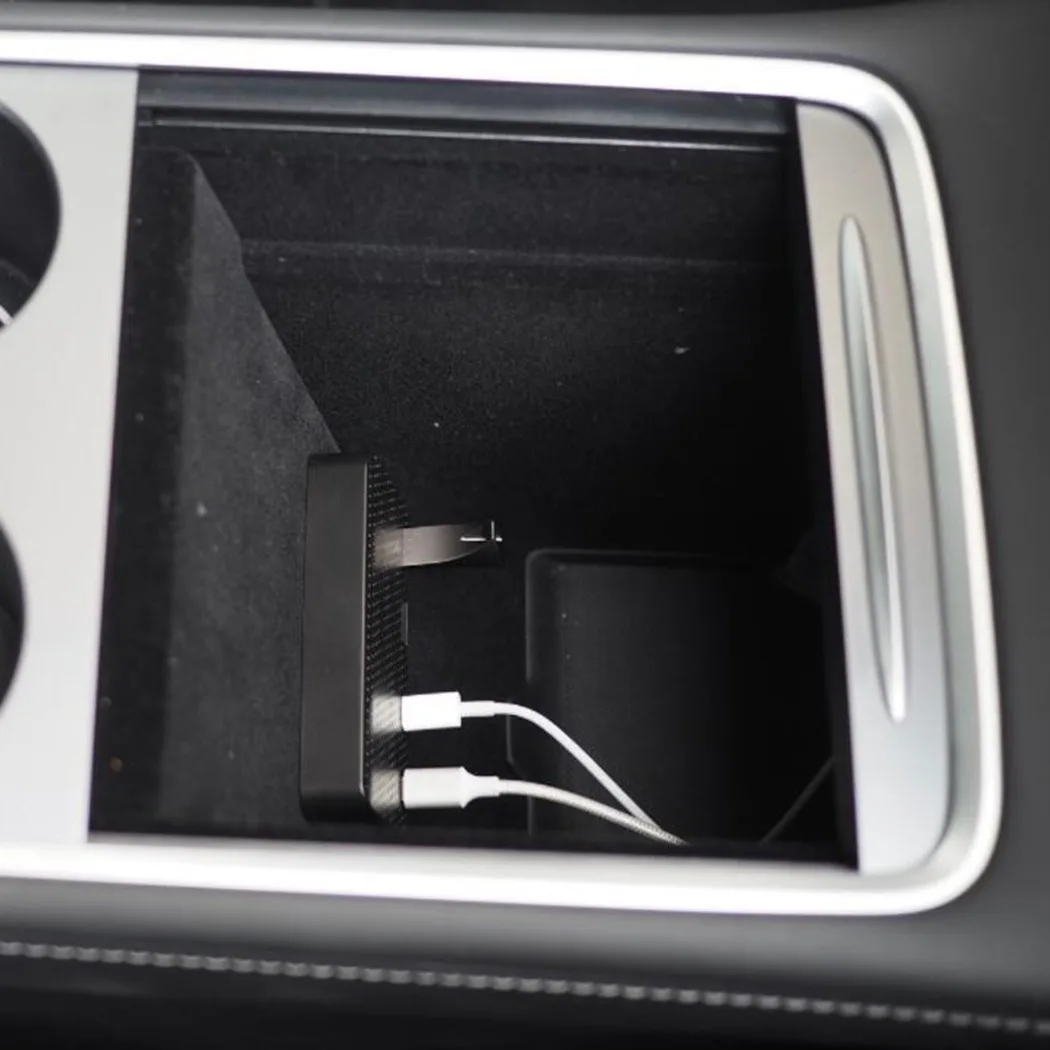 

Card Reader Usb Cable Docking For Tesla Model 3 Y 2021 Phone Station Speed