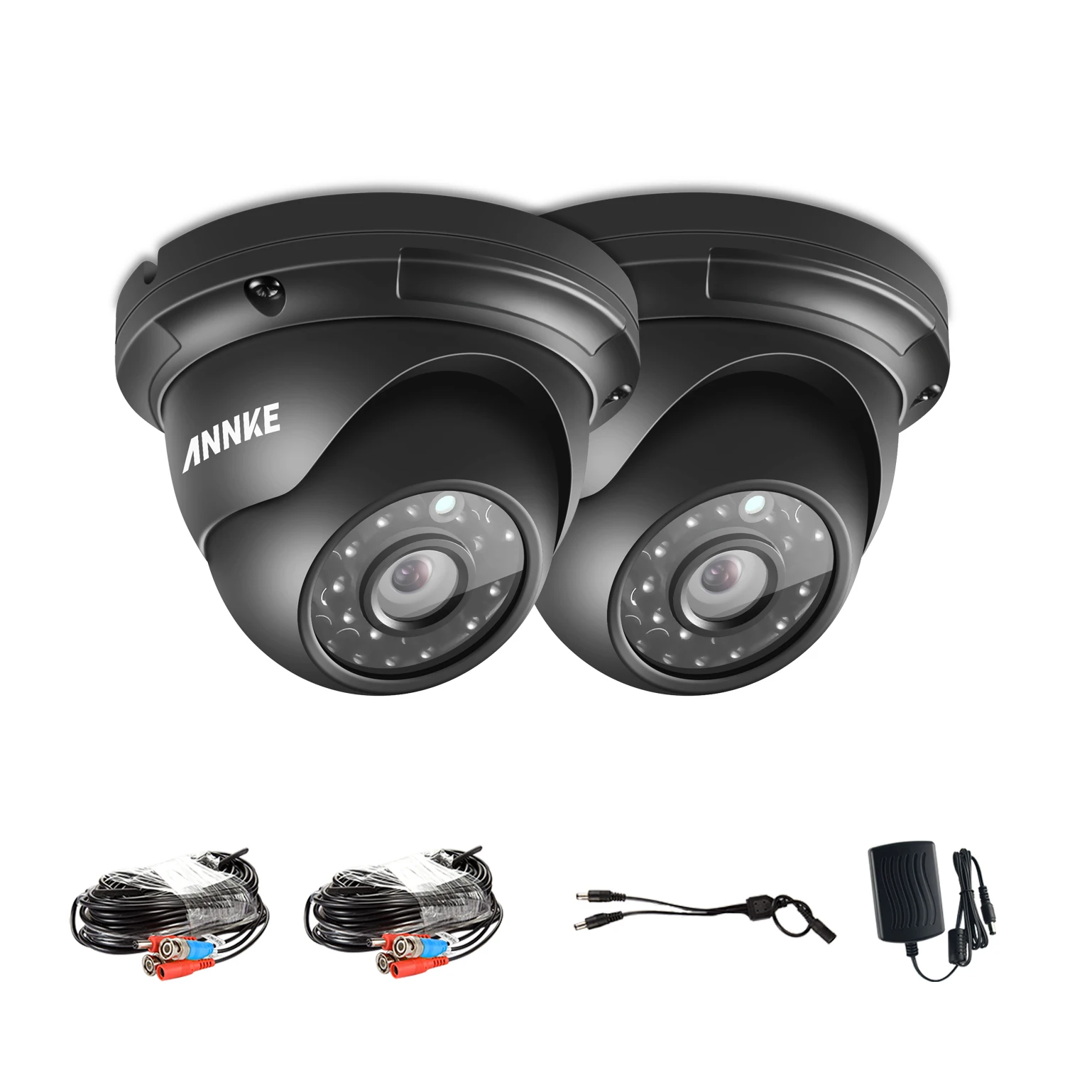 

ANNKE Clearance 960P AHDM Security Camera Bullet Kit Indoor Weatherproof Housing 66ft Super Night Vision Smart IR CCTV Camera