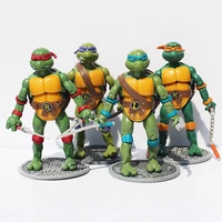 neca action figure newest 16cm tm nt turtles nostalgic classic model with base model ornaments toy gift for children