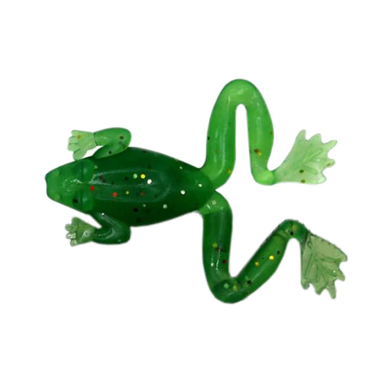 

10PCS/LOT 5cm 2.7g Artificial Soft Fishing Bait Small Frog Lures Set