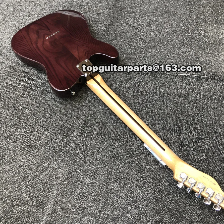 Болотная пепельная электрогитара Bookmatched твердый корпус фиолетовый глянцевый