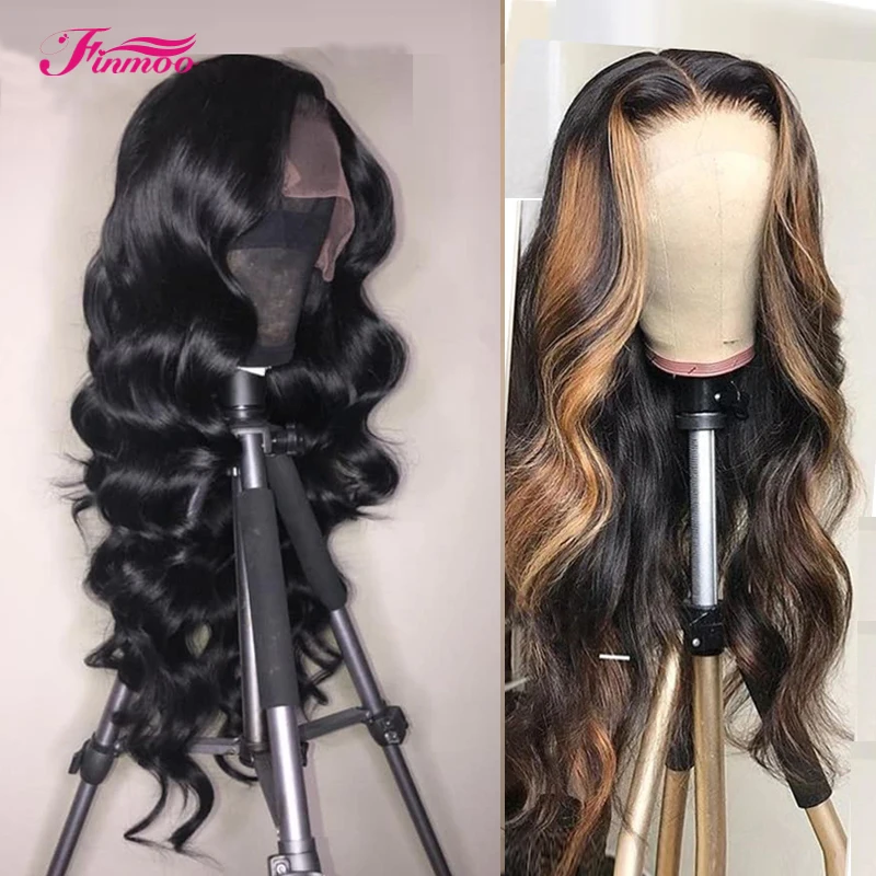 13x6 Ombre изюминка 1b/27 медовый блонд кружева передние человеческие волосы парики remy волосы волнистые предварительно сорванные кружева передний парик из натуральных волос