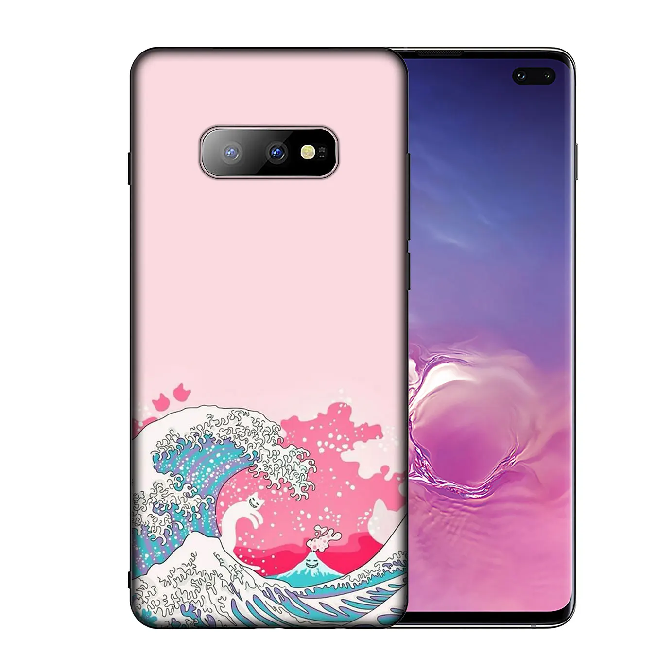 Мягкий чехол для телефона IYICAO The Great Wave off Kanagawa Samsung Galaxy S20 Ultra S10 Lite S9 S8 Plus S6 S7 Edge S10e |