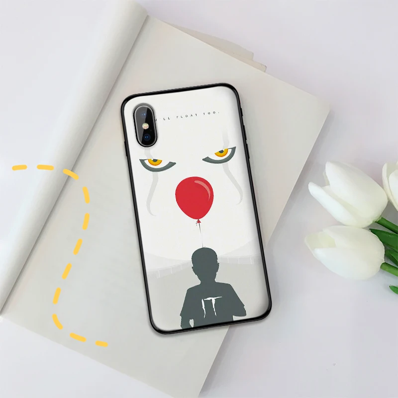 Чехол Stephen King's It для iPhone 6 6S 7 8 Plus X XS XR Max 5 5S TPU Мягкий защитный чехол телефона |