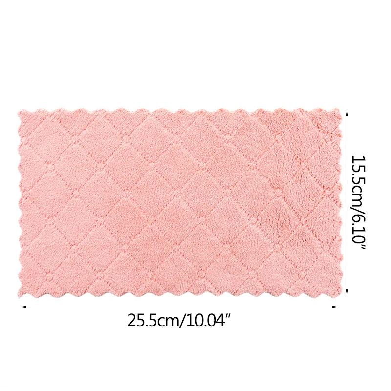 Кухонное впитывающее полотенце плотная двухслойная салфетка из микрофибры