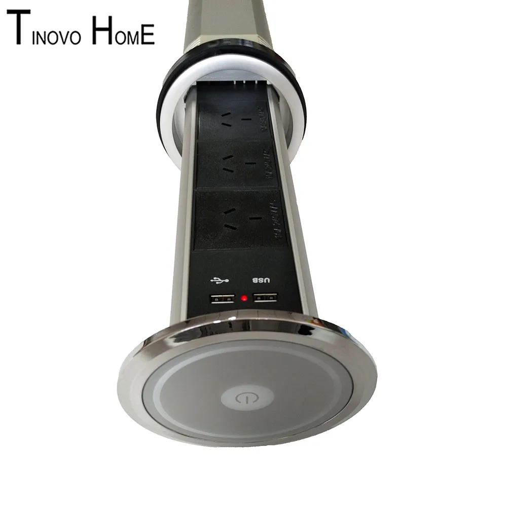 Электрическая подъемная розетка/умный сенсорный экран/3-битный источник питания