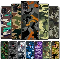 camouflage army case for samsung galaxy a51 a12 a21s a71 a32 a52 a22 a72 a41 a03s a11 a42 a02s a01 a81 silicone phone cover capa
