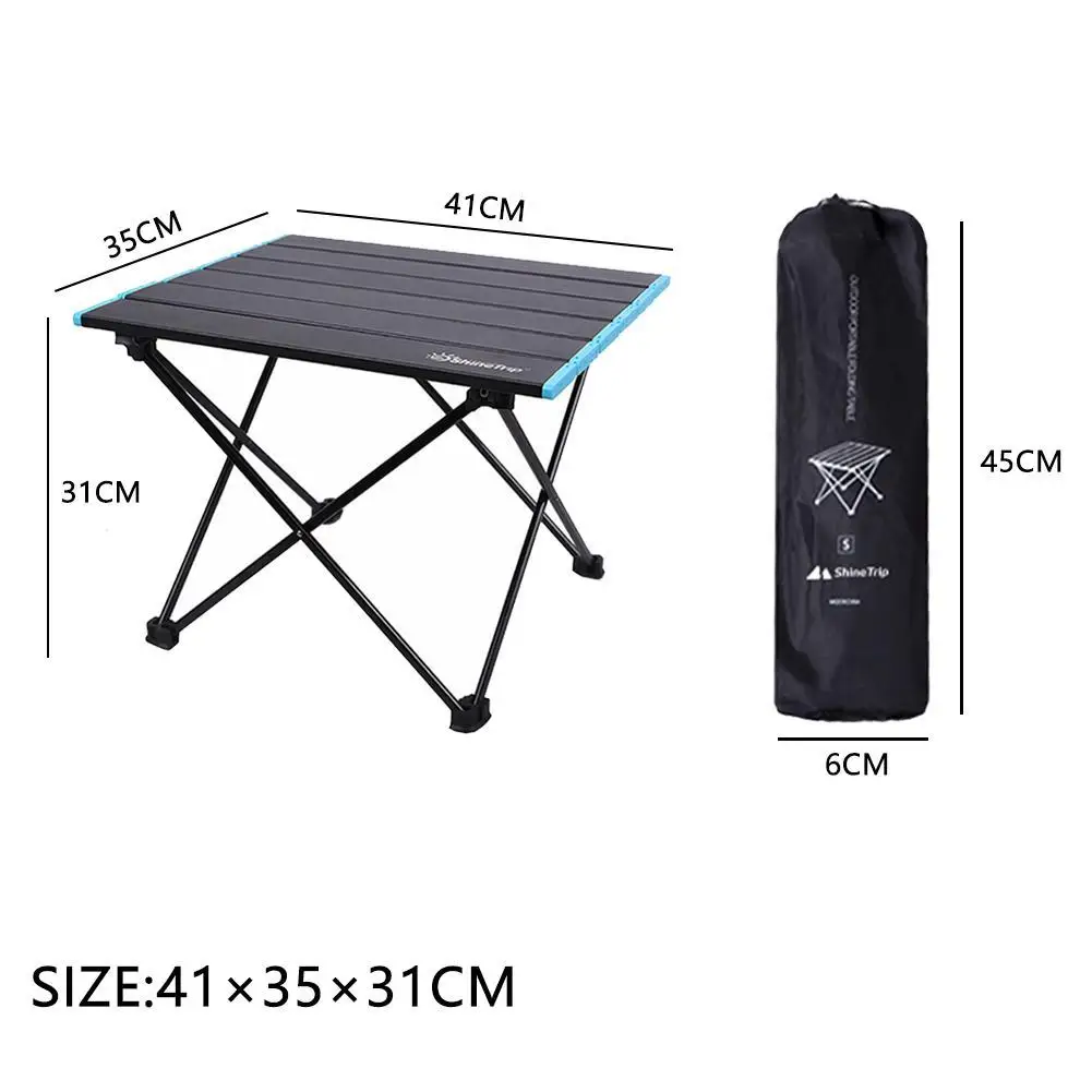 

2021 Hot Portable Folding Table for Outdoor Camping Lightweight Aluminum Mini Picnic Desk