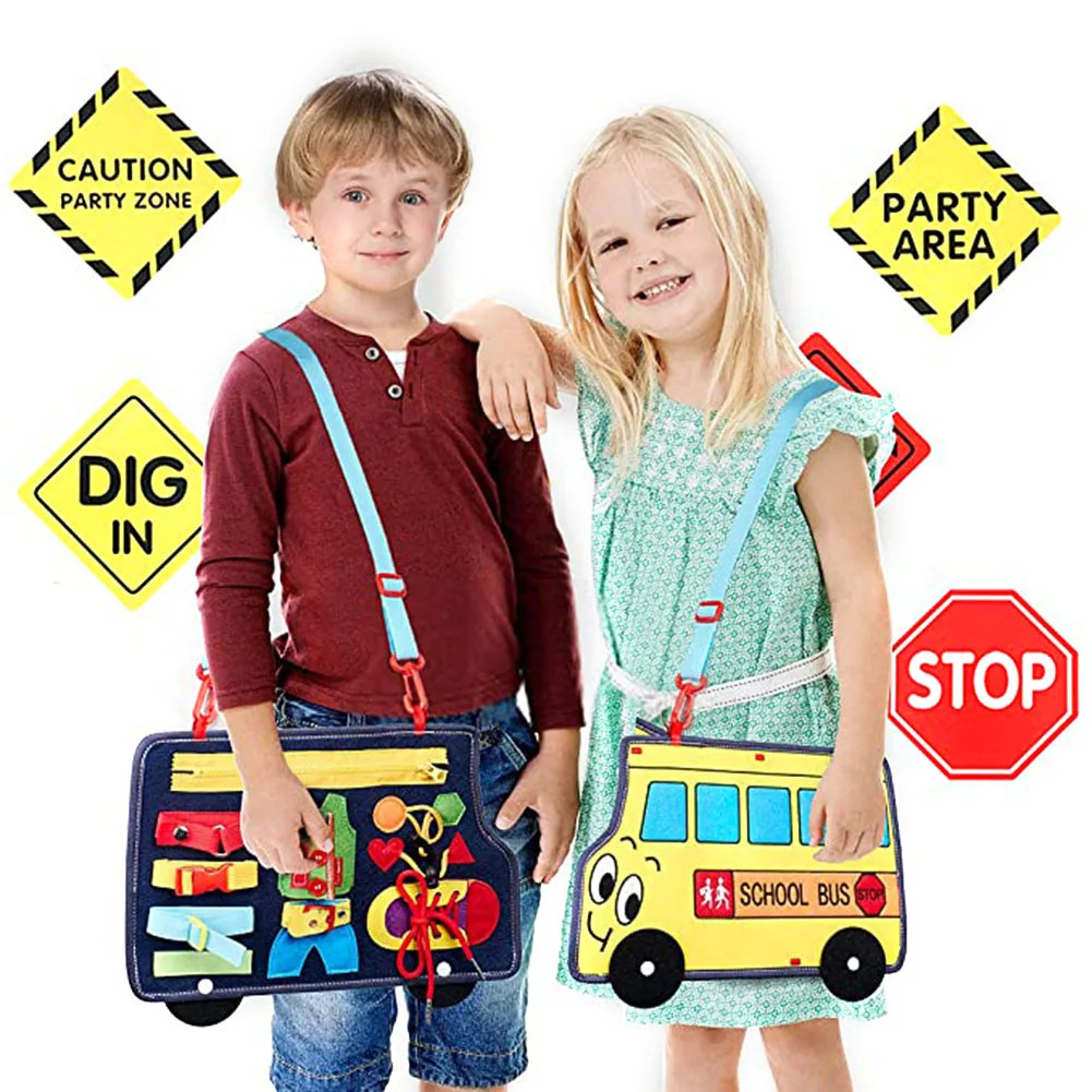 

Busy Board Montessori Toys Activity Board Educational Learning Toys for Children Toddlers liberal