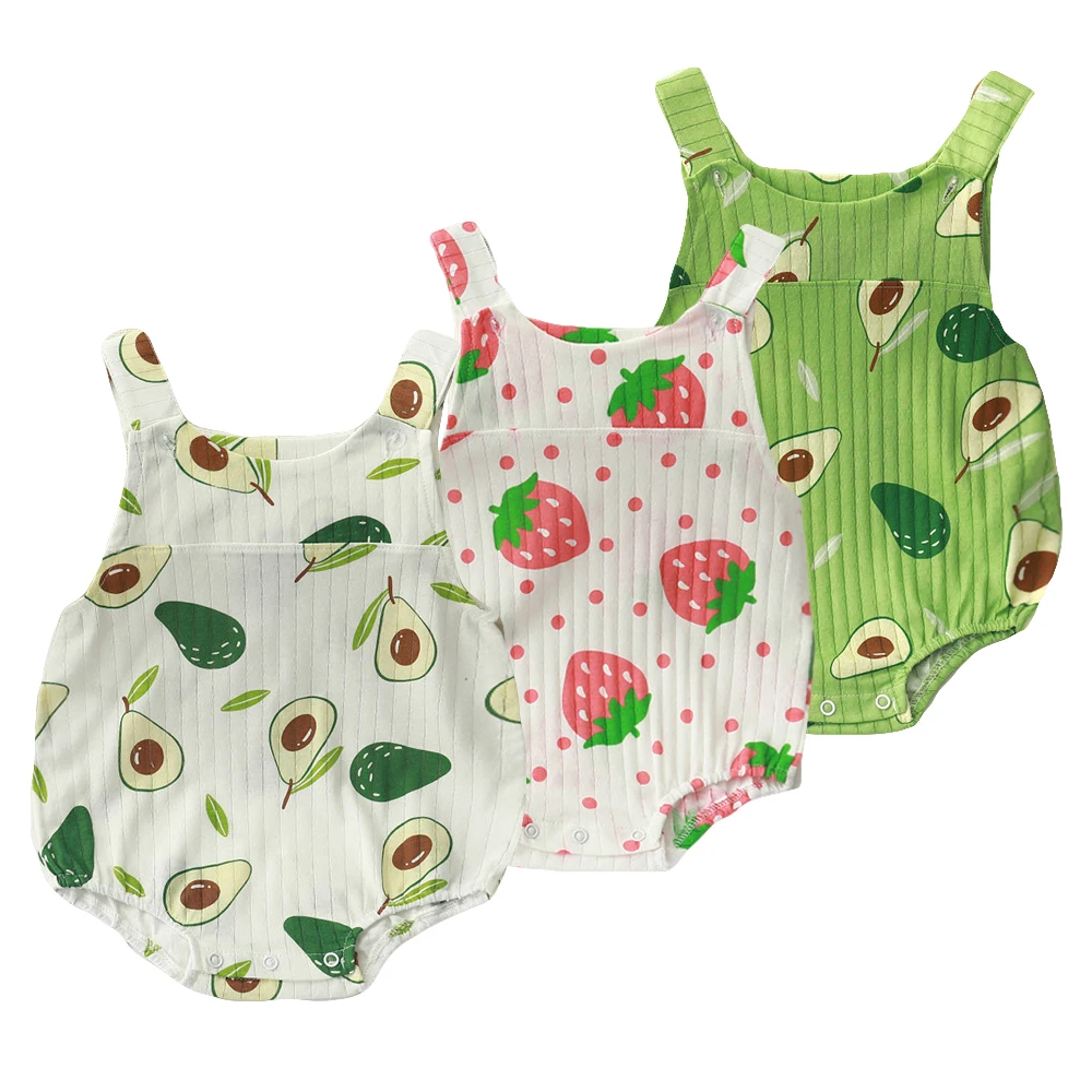 Новый дизайн Комбинезон для новорожденных Хлопковый комбинезон с оборками