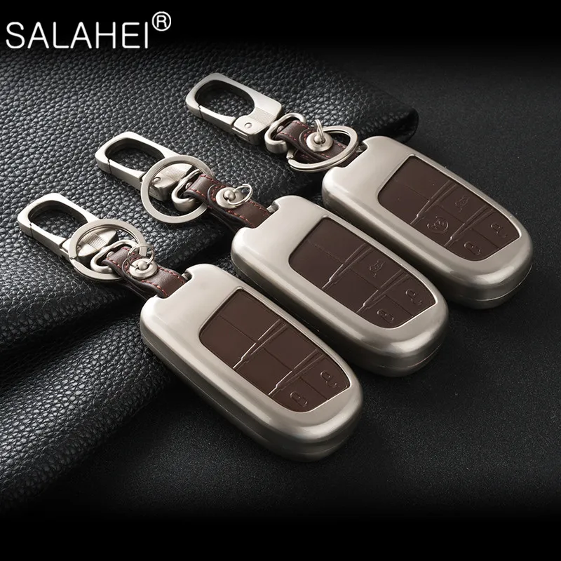 

Fashion Car Key Case Cover Full Protection For Jeep Grand Cherokee Chrysler 300C Renegade Fiat Freemont 2018 2019 Key Accessorie