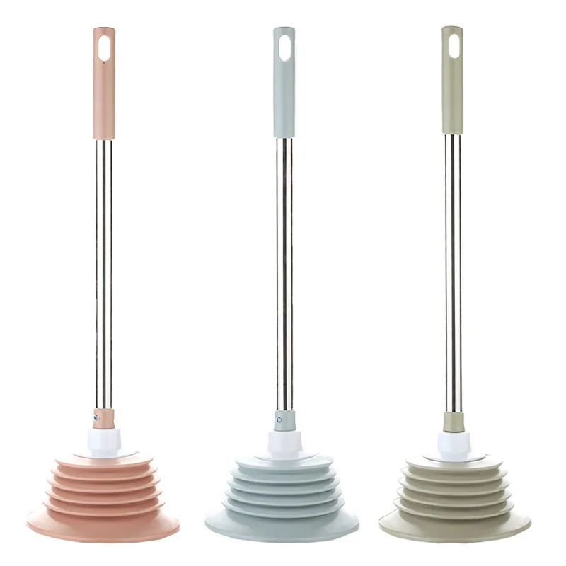 

1PC Toilet Plungers Sewer Anti bloking Tools Sink Bathtub Closestool Drain Pipeline Dredge Suction Cup Bathroom Kitchen Supplies
