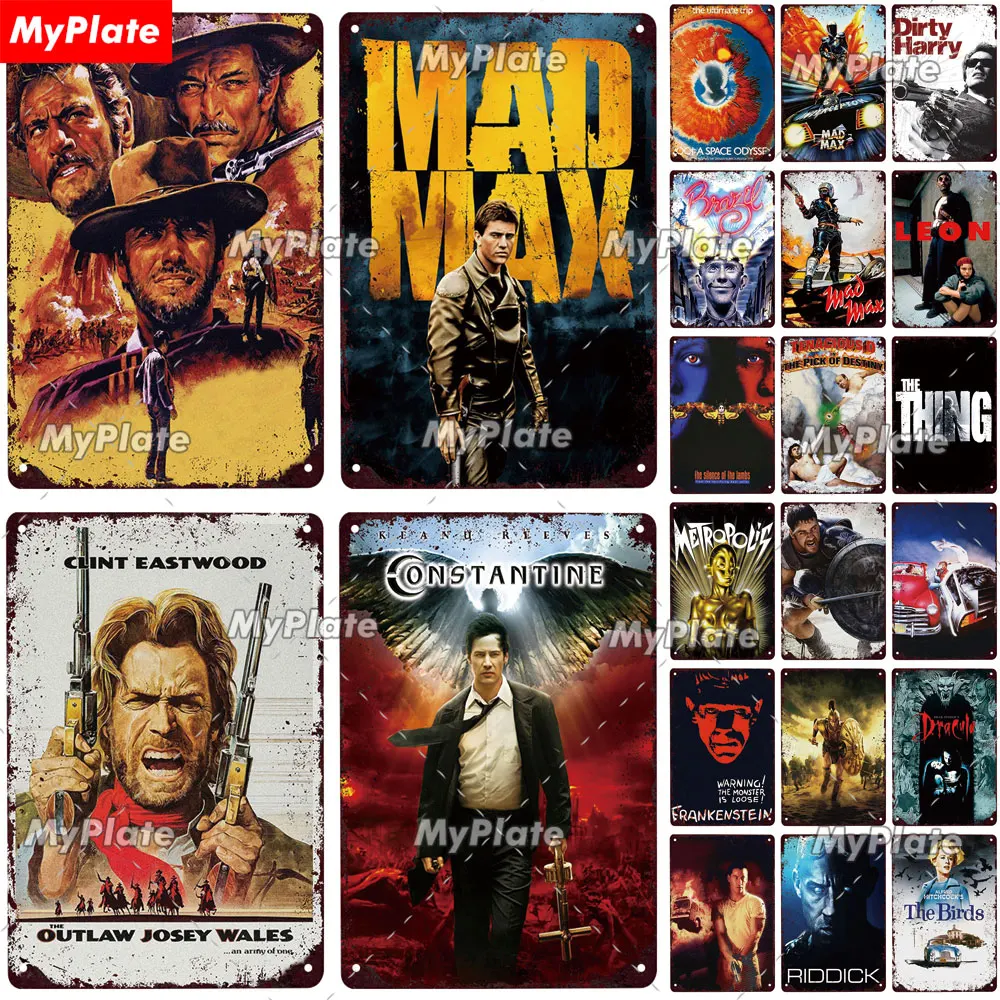 Плакат из старого фильма металлический знак ВИНТАЖНАЯ фотография Настенный