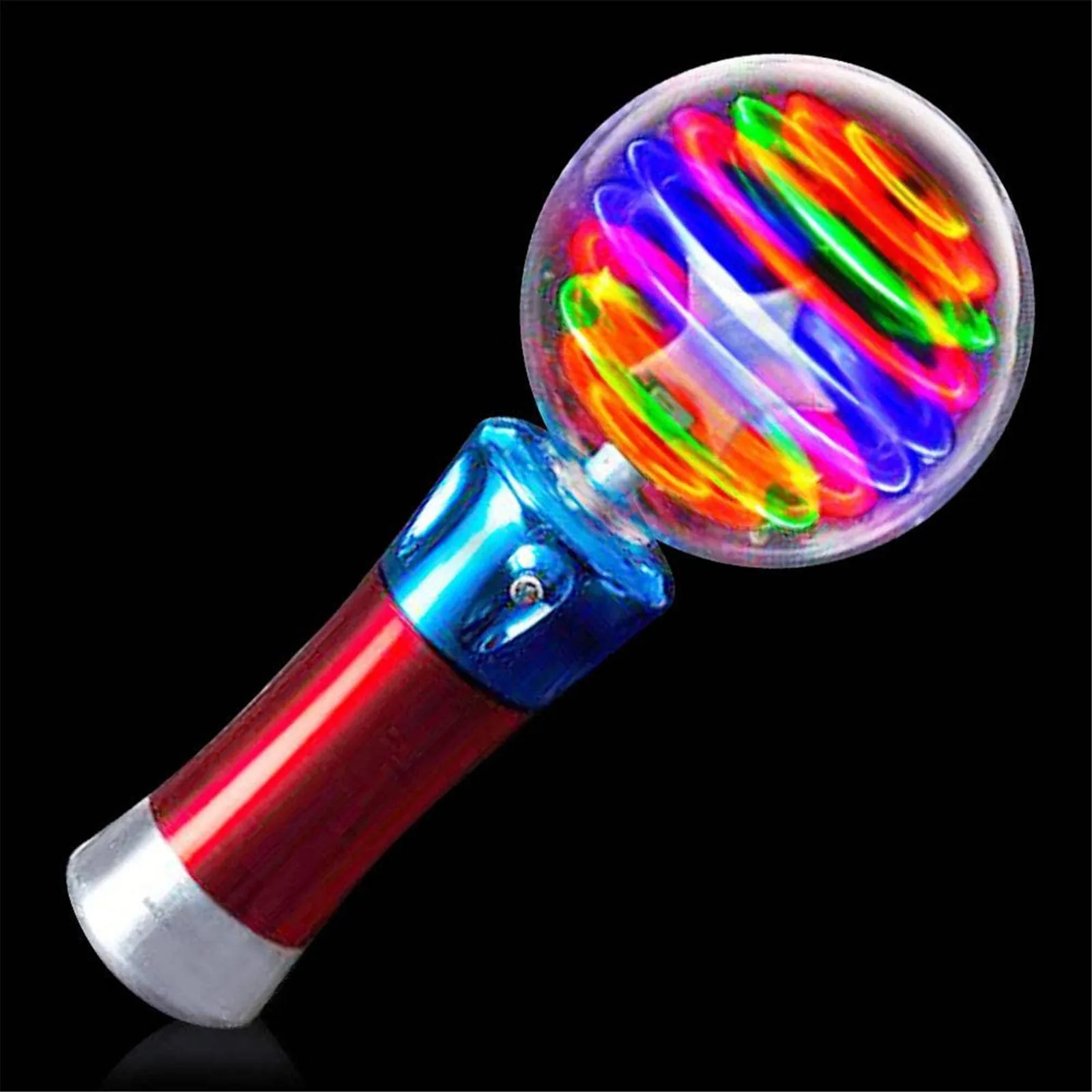 

Детская светящаяся штатив со светодиодной вспышкой вращающаяся световая игрушка интерактивная игрушка для родителей и детей праздничное ...