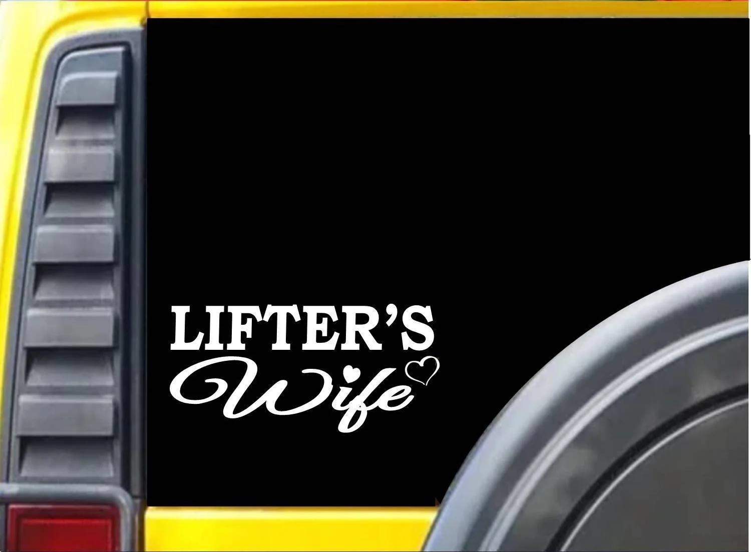 Lifter Wife K405 8 inch Sticker bodybuilding decal computer | Игрушки и хобби