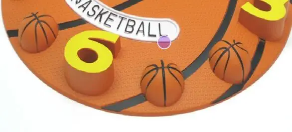 Настенные 3D часы для мальчиков и девочек Креативные Круглые Пластиковые 3d с