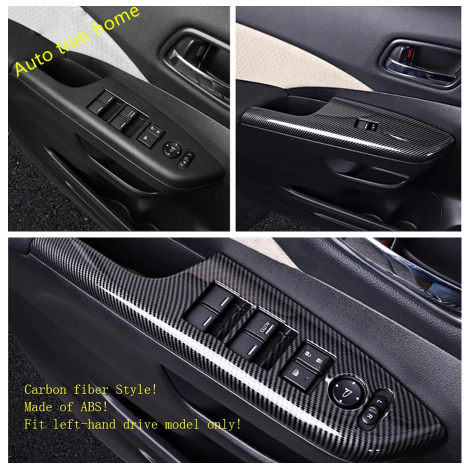 Накладка для внутренней двери стеклоподъемника панели Honda CRV CR-V 2013 2014 2015 2016