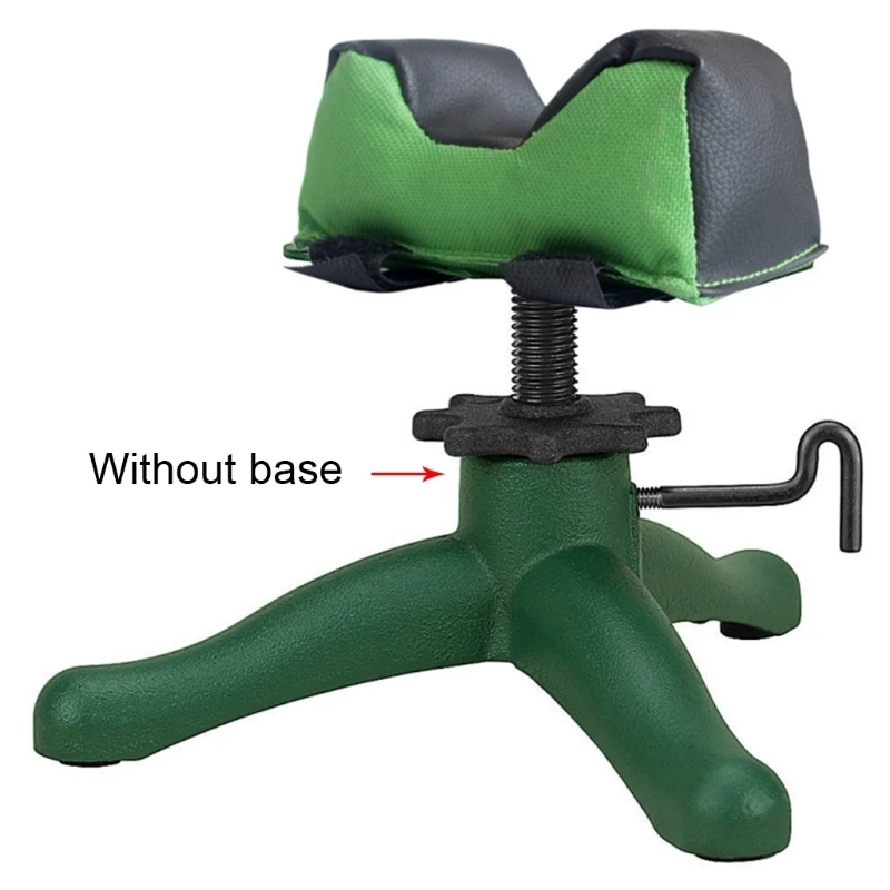 New Outdoor Sports Shooting Rest Bags Bench Rest Front Rear Support Sandbag Stand Holders Calibration Clip for Rifle
