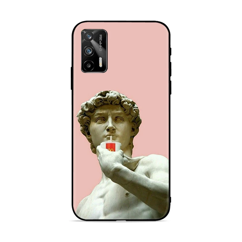 

Phone Case For OPP Realme GT Neo GT 5G For GT Realme GT 5G Funny Cartoon David Carcasa Coque Funda Back Cover