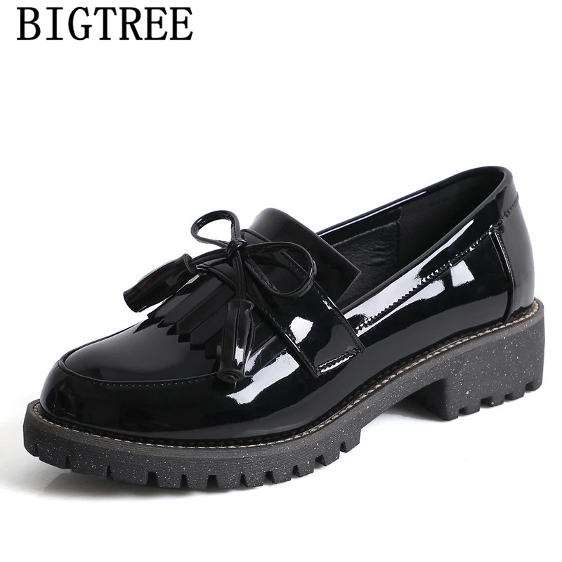 Обувь на низком каблуке обувь блочном черные ботинки с бабочками модные туфли