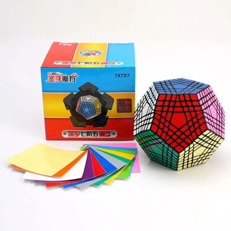 

ShengShou 7x7x7 Irregular Teraminx Twist Puzzle Magic Cube Intellectual Toys For Kids Adult Gift