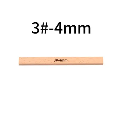 no3 Pitch 4mm Буковое Дерево Швейные аксессуары для DIY кожа 3#5# молния установка установщик кошелек Fix DIY инструмент ремонт - Цвет: no3 Pitch 4mm