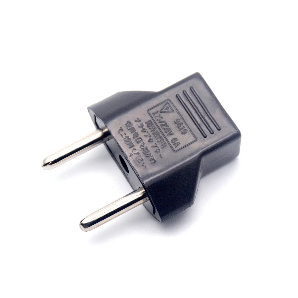 Переходник с вилки стандарта ЕС на США дорожный Электрический адаптер питания