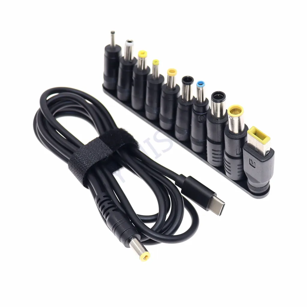Адаптер питания для ноутбука разъем постоянного тока USB Type C папа-универсальный
