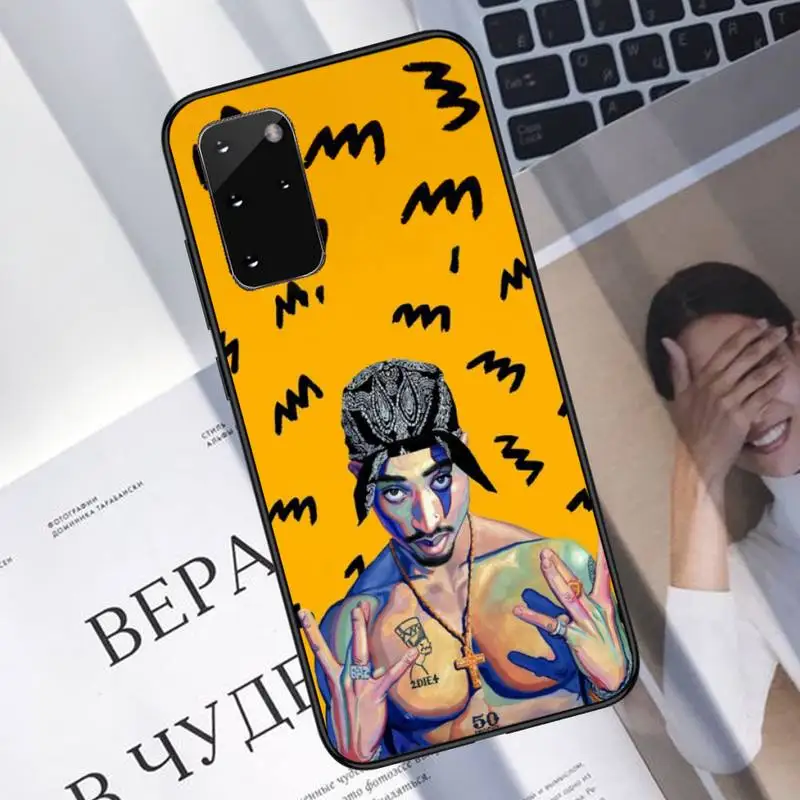 

2pac tupac Phone Case For Samsung galaxy S 7 8 9 10 20 edge A 6 10 20 30 50 51 70 note 10 plus