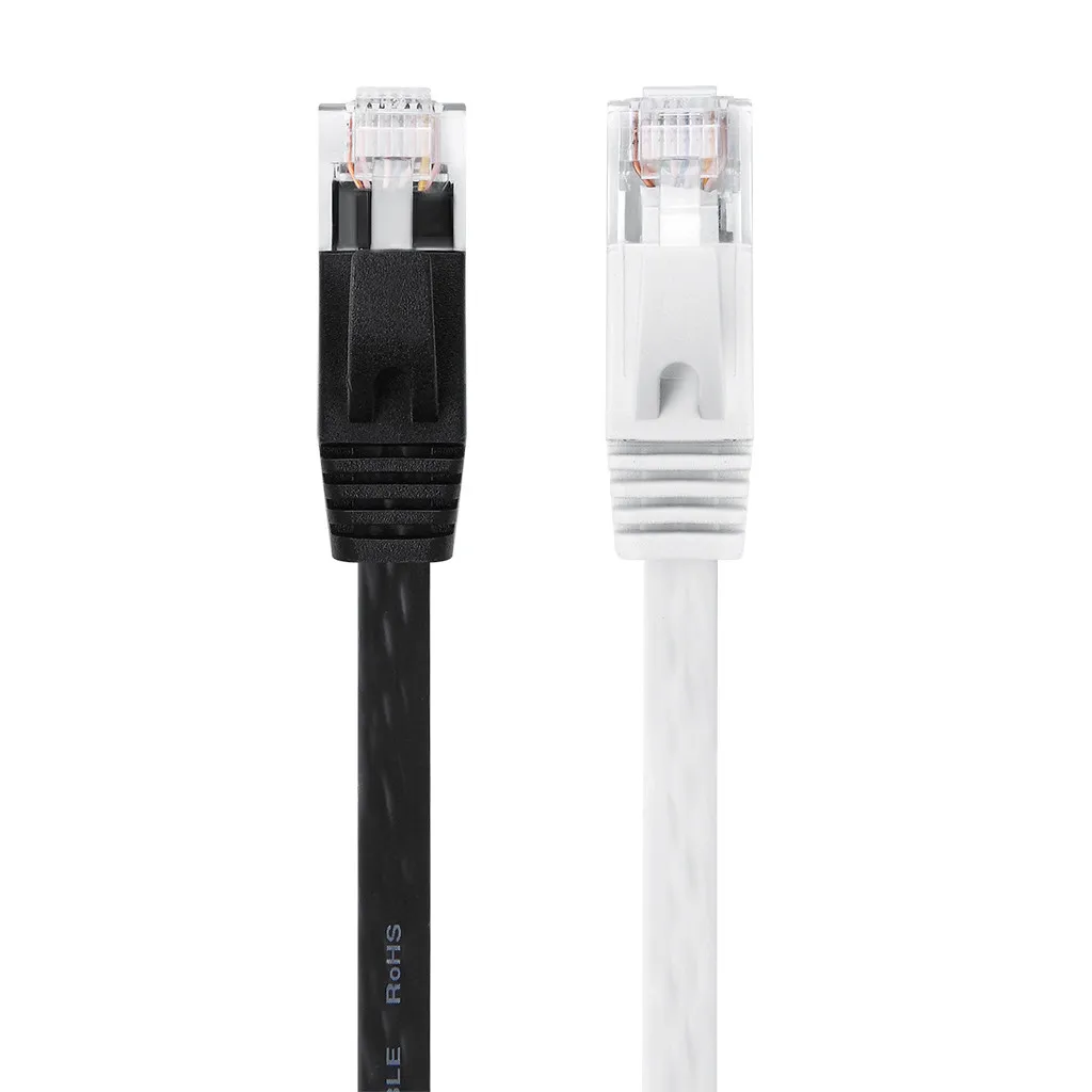 Соединительный кабель Flat CAT 6 RJ45 для сети Ethernet модема маршрутизатора LAN Сетевой